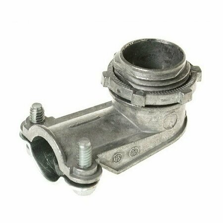 HUBBELL CANADA Hubbell 90 deg Conduit Connector, 3/4 in, Zinc SQ90075